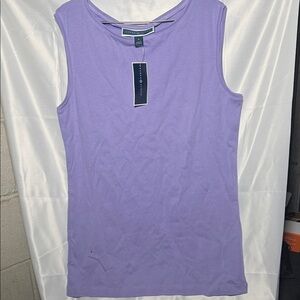 Karen Scott Lavender Tank Top